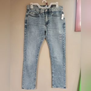 NWT GAP Denim flex size 29X30 men's jeans Slim leg mid rise